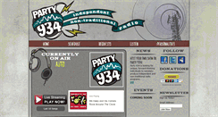 Desktop Screenshot of party934.com